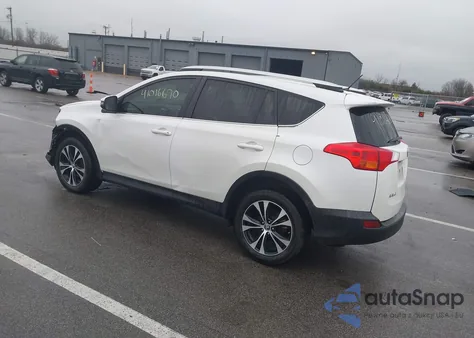 2015 Toyota Rav4 Limited from USA, damaged, VIN 2T3DFREV7FW330554